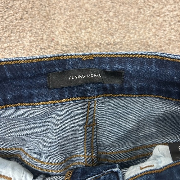 Flying monkey size 26 Women's Blue Skinny Jeans - Picture 3 of 6